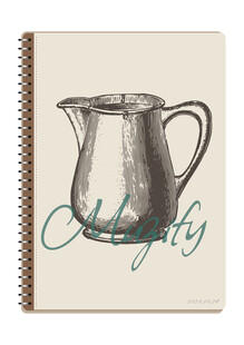 线圈本 水壶手绘稿