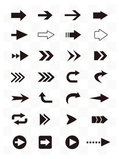 多样箭头图标集合