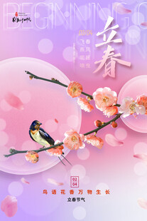 春日花鸟图赏