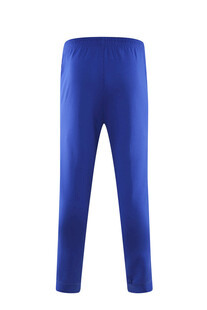 蓝色休闲长裤展示