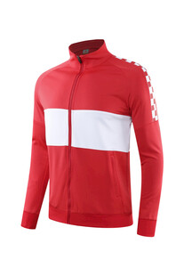 红色运动夹克外套