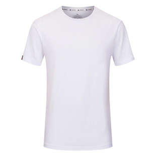 简约白色短袖T恤