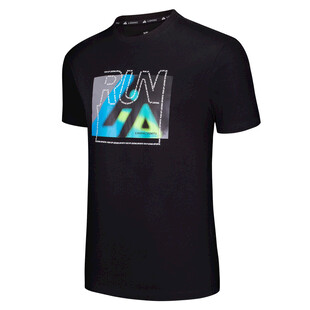 黑色潮流印花男士T恤