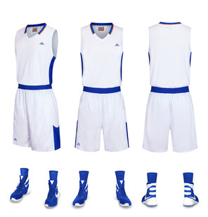 篮球运动套装及鞋袜展示