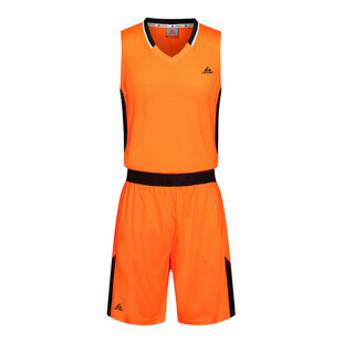 橙色篮球运动套装