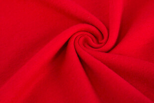 红色螺旋褶皱布料纹理