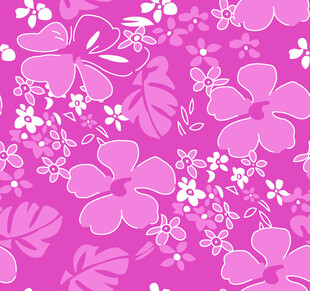 粉色花卉图案背景