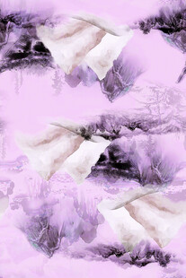 梦幻紫色羽毛纹理图案