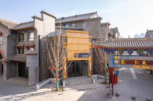 古街风貌传统建筑景观