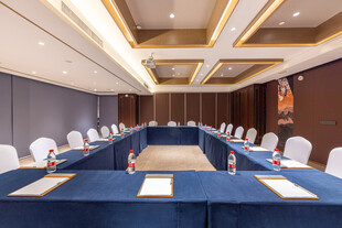 高端会议室布置场景