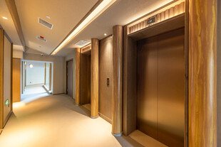 豪华走廊电梯间室内场景