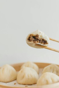 美味肉馅小笼包