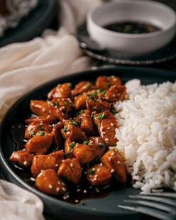 美味鸡肉盖饭