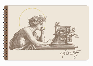 线圈本 古典石膏雕像