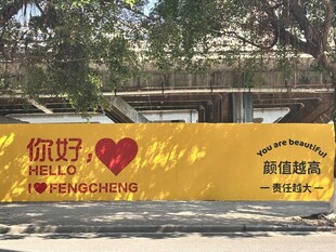 我爱凤城清远网红墙