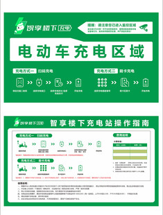 智享楼下充电站操作指南