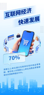 互联网经济快速发展场景