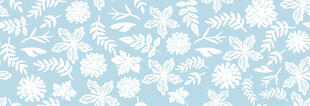 浅蓝色花卉图案背景