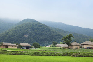 山村田园风光