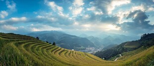 山间美景