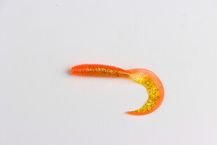 橙黄双色弯曲小物体