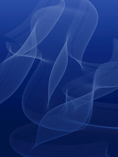 蓝色动感线条抽象背景图