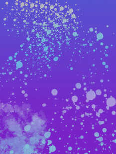 梦幻紫色渐变粒子背景图