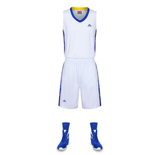 白色篮球运动套装展示