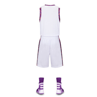 白色篮球运动套装展示