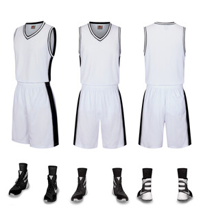 篮球运动套装及配套鞋具