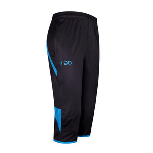 黑色运动七分裤