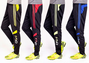 多款运动长裤展示