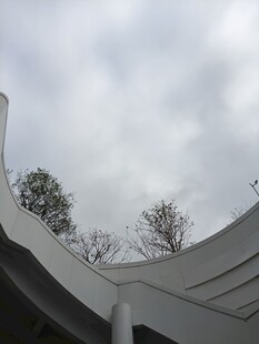 现代建筑顶部景观