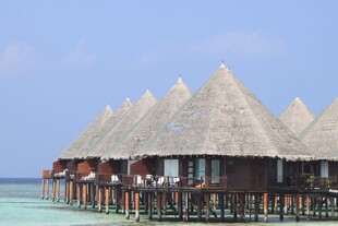 马尔代夫水上度假小屋