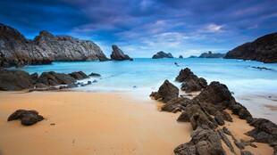 梦幻海滨风光美景