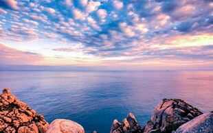 海边日出美景