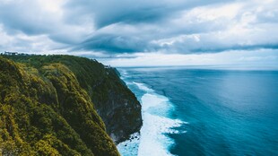 壮丽海岸风光美景