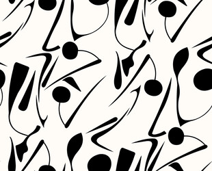 黑白抽象几何图案纹理