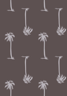 简约棕榈树图案背景
