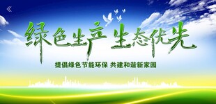 绿色生产生态优先理念宣传