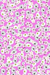 粉色碎花图案背景纹理