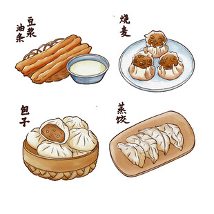 中式传统早点美食集合