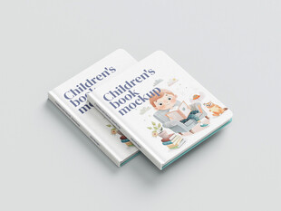 儿童绘本展示样机