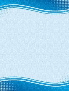 蓝色波浪线条背景图