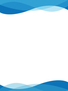 蓝色波浪线条背景图