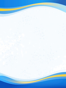 蓝黄渐变波浪背景图