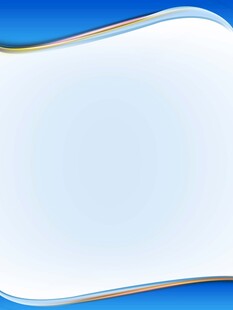 蓝色渐变波浪背景模板