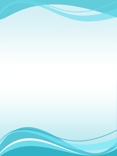 蓝色波浪背景简约素材