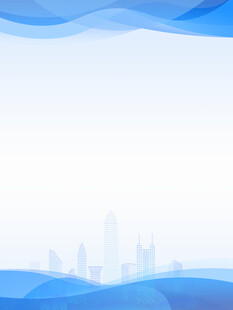 蓝色动感城市背景图