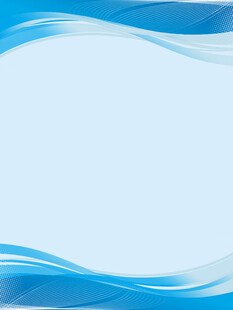 蓝色波浪线条背景图